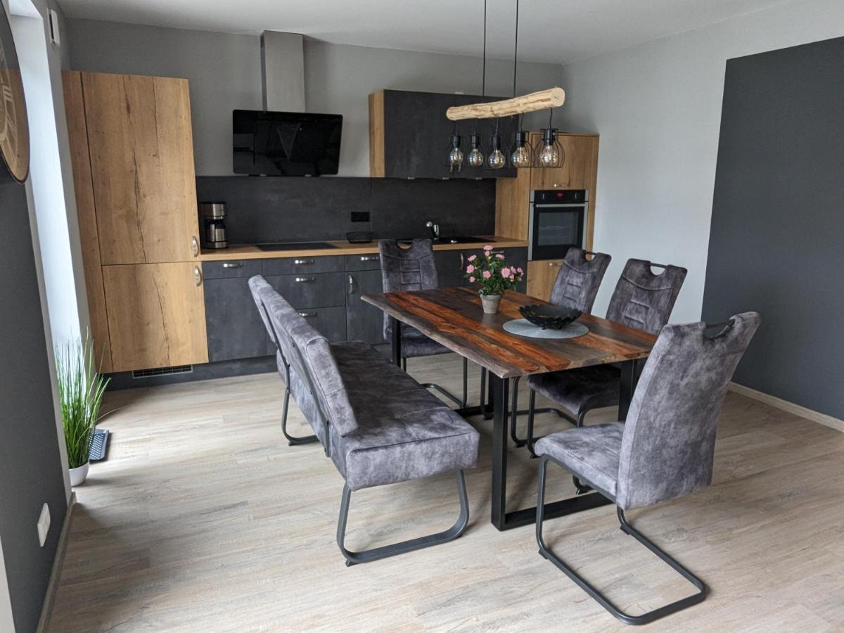 Ferienhaus Seestern Warin エクステリア 写真