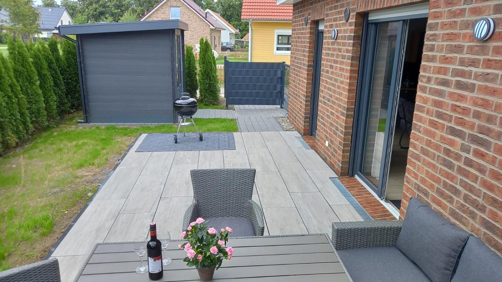 Ferienhaus Seestern Warin エクステリア 写真